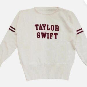 Taylor Swift Knit Sweater Red Era Official Merch - Size M